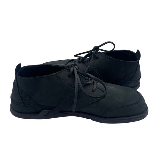 Xero Coalton Black Leather Lace Barefoot Zero Drop Casual Hiking Shoes Mens 6.5 main image 8